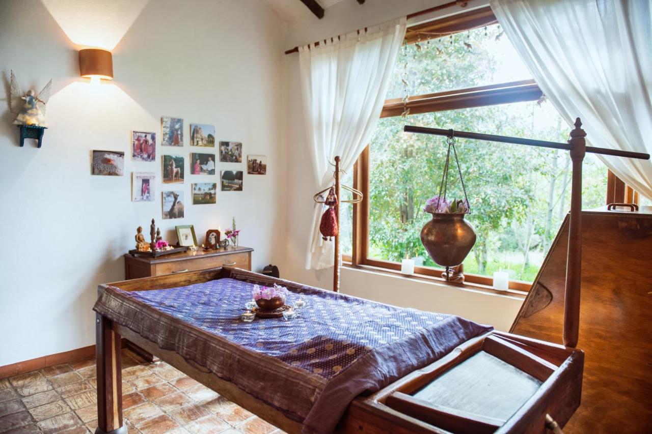 ホテル Passadhi Ayurveda & Yoga Retreat ビージャ・デ・レイバ エクステリア 写真