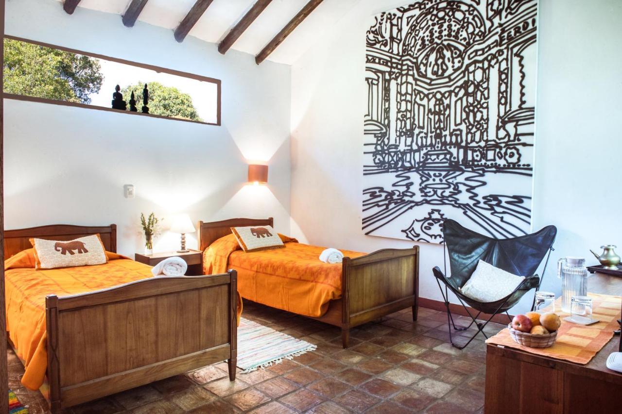 ホテル Passadhi Ayurveda & Yoga Retreat ビージャ・デ・レイバ エクステリア 写真