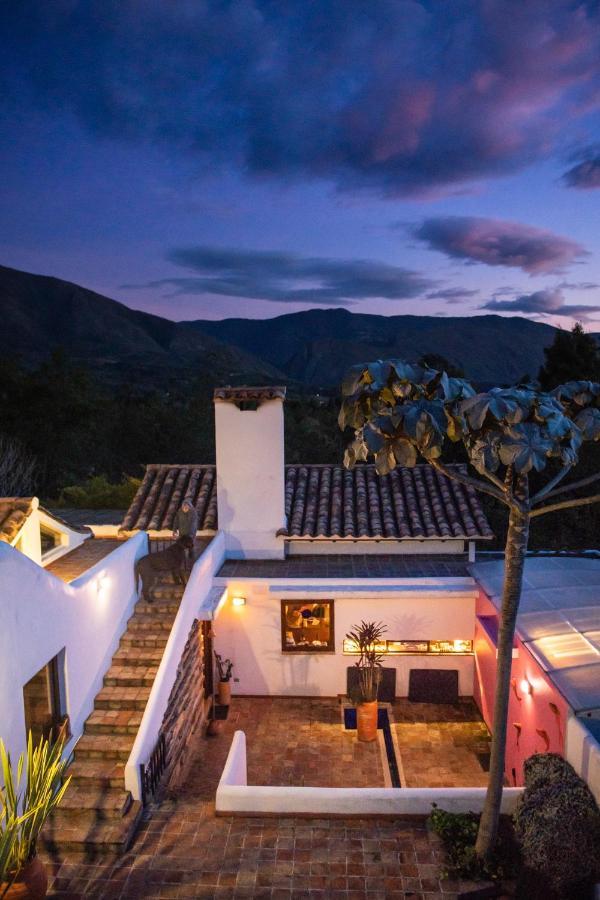 ホテル Passadhi Ayurveda & Yoga Retreat ビージャ・デ・レイバ エクステリア 写真